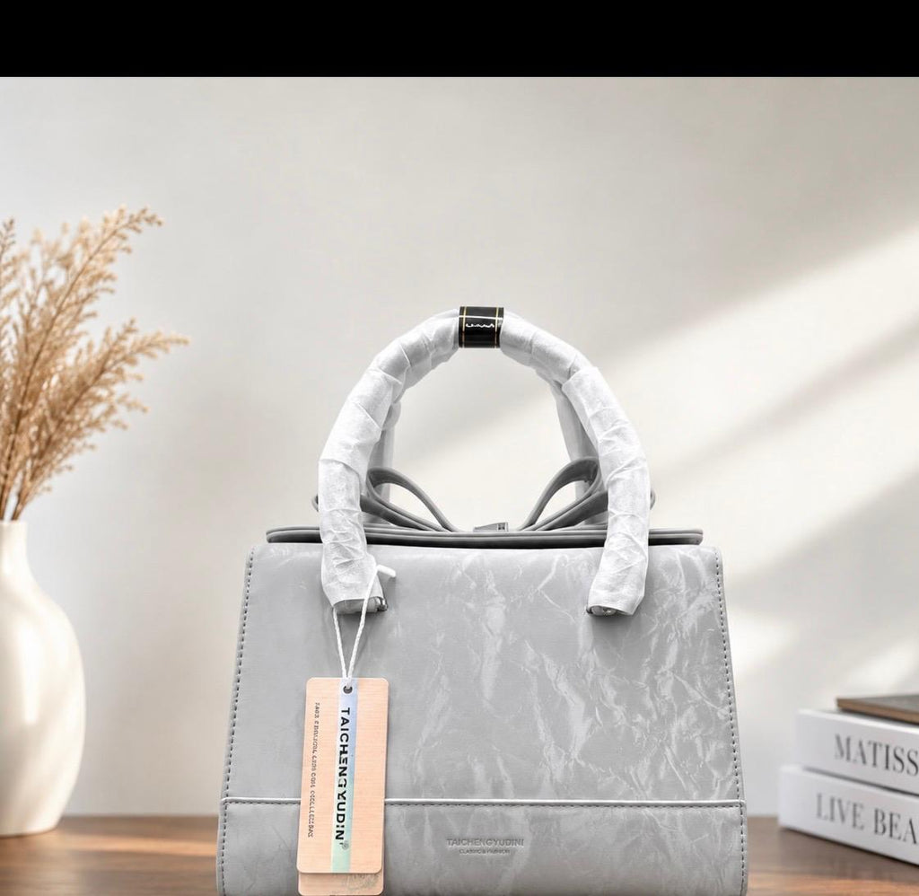 Soft Top Handle Bag. Minimal Luxury