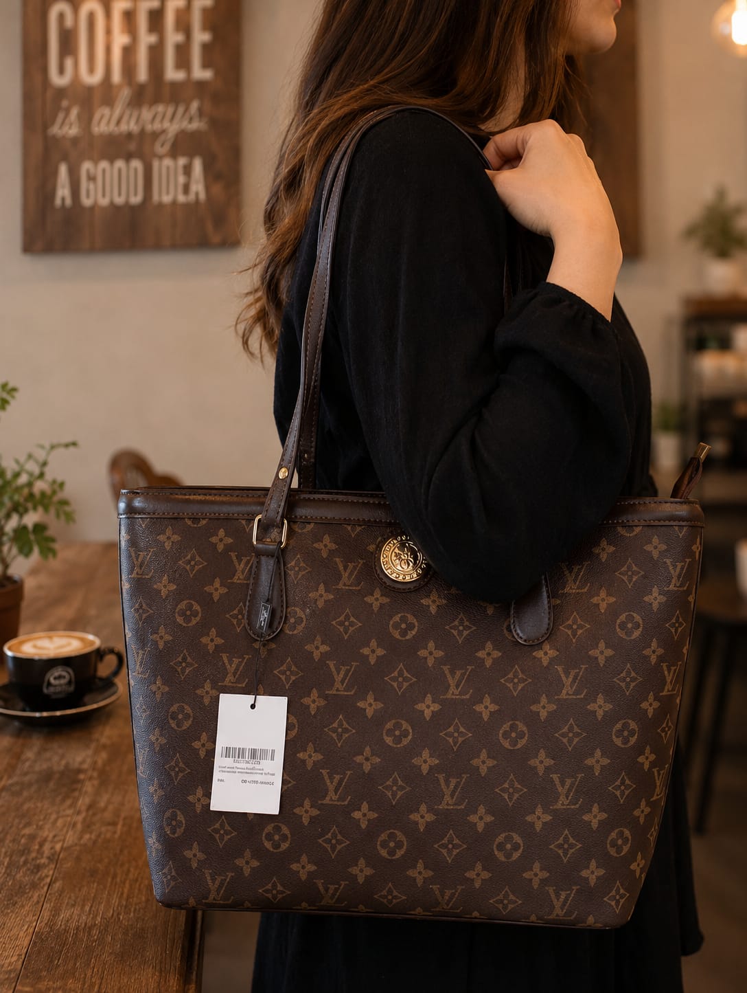 LV Master Copy Tote Bag
