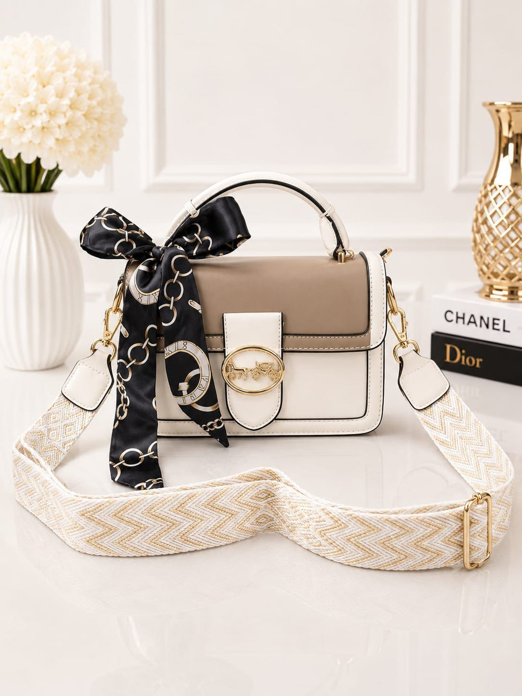 Top Handle Crossbody Bag for Women