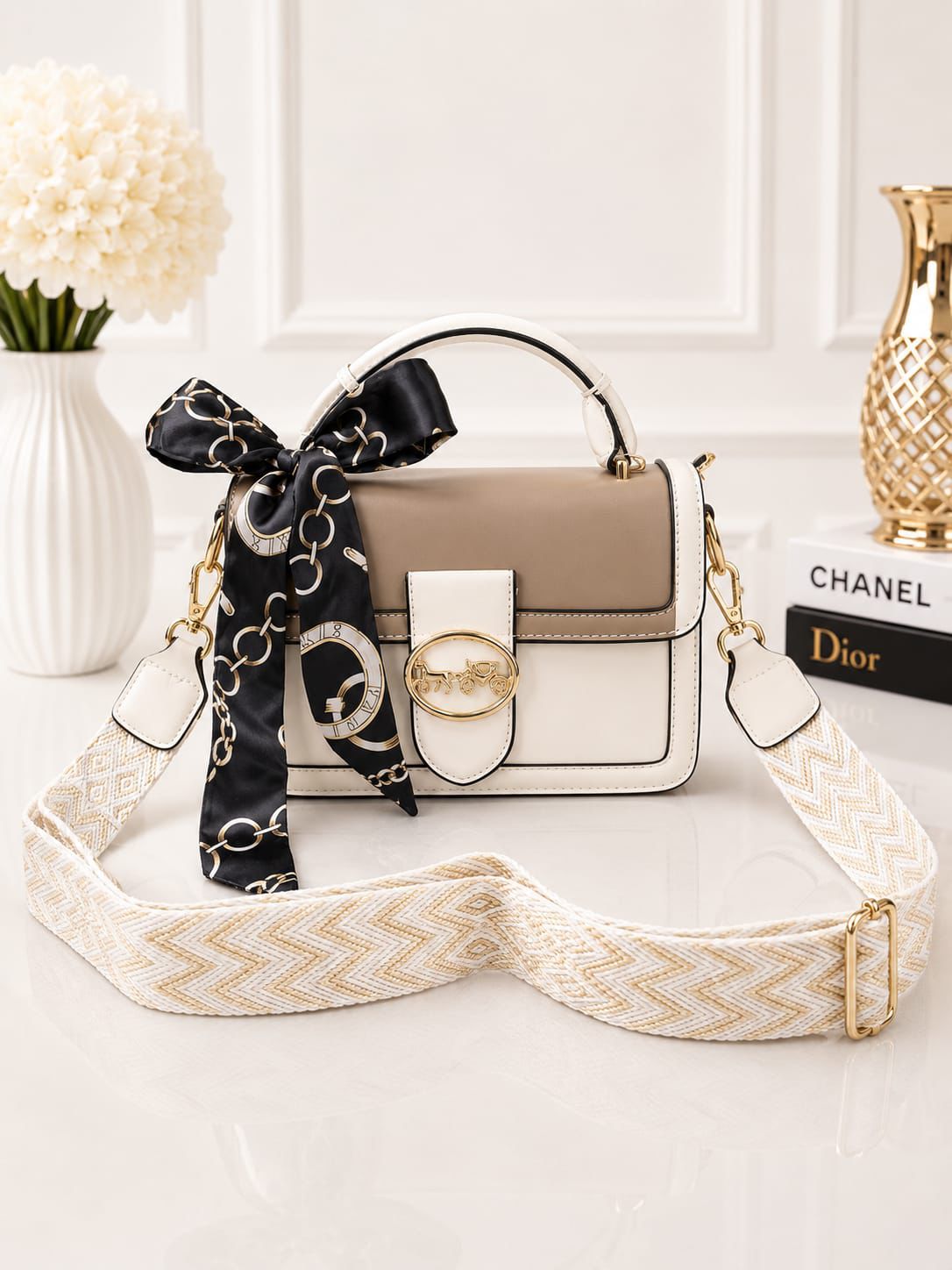 Top Handle Crossbody Bag for Women