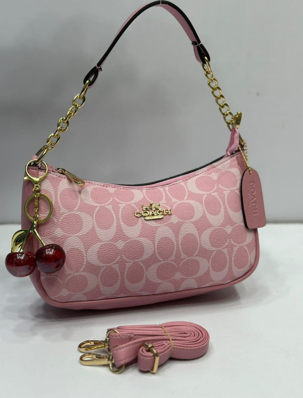 Signature Bag with Cherry Charm 🍒✨