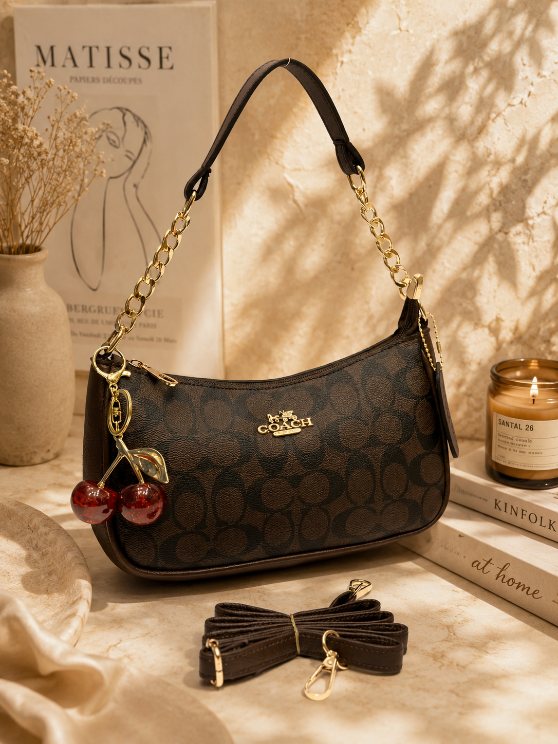 Signature Bag with Cherry Charm 🍒✨