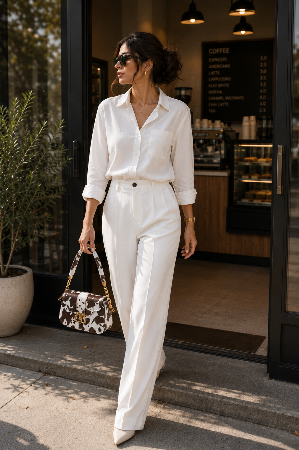Women's Luxury Structured Satchel Bag