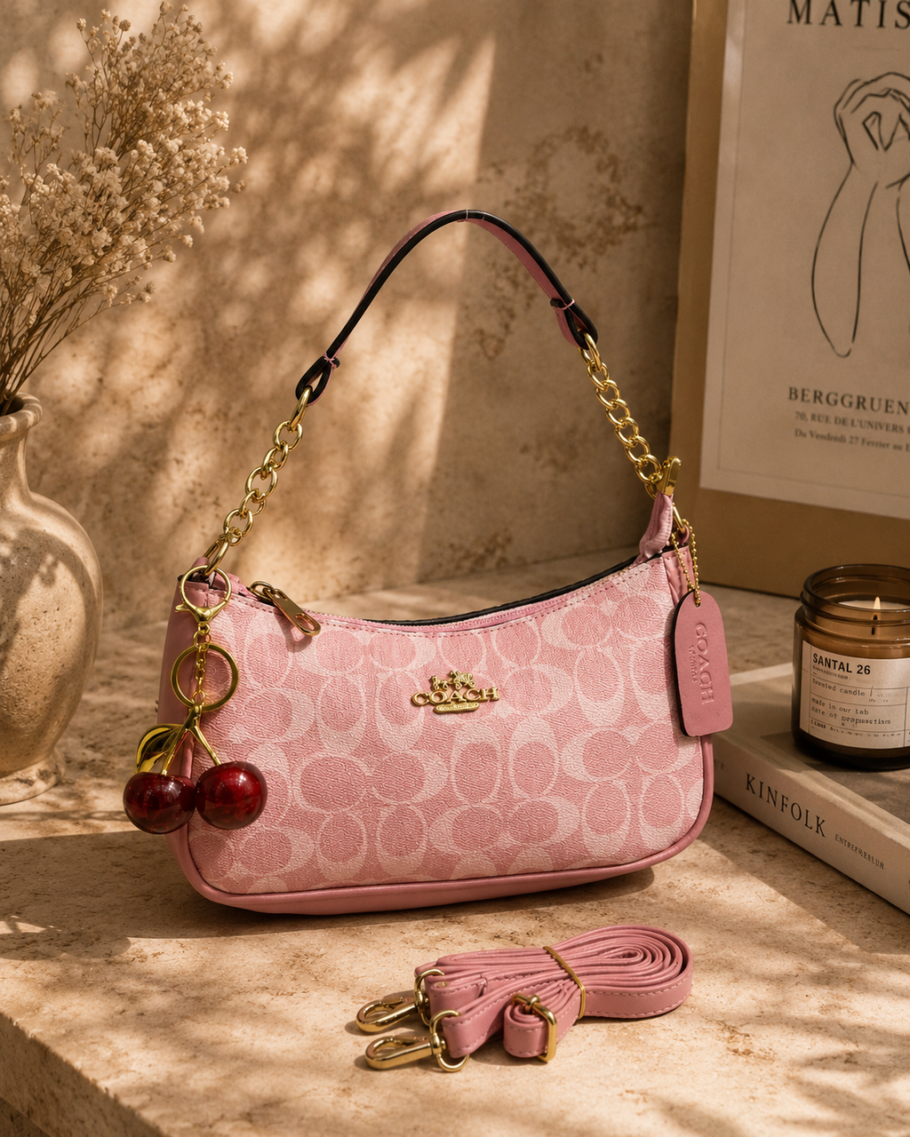 Signature Bag with Cherry Charm 🍒✨