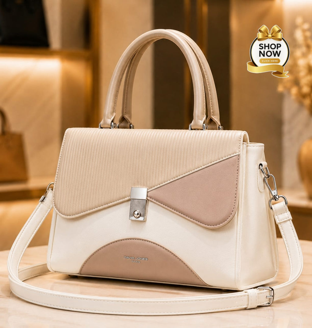 Tone structured top handle & sling bag